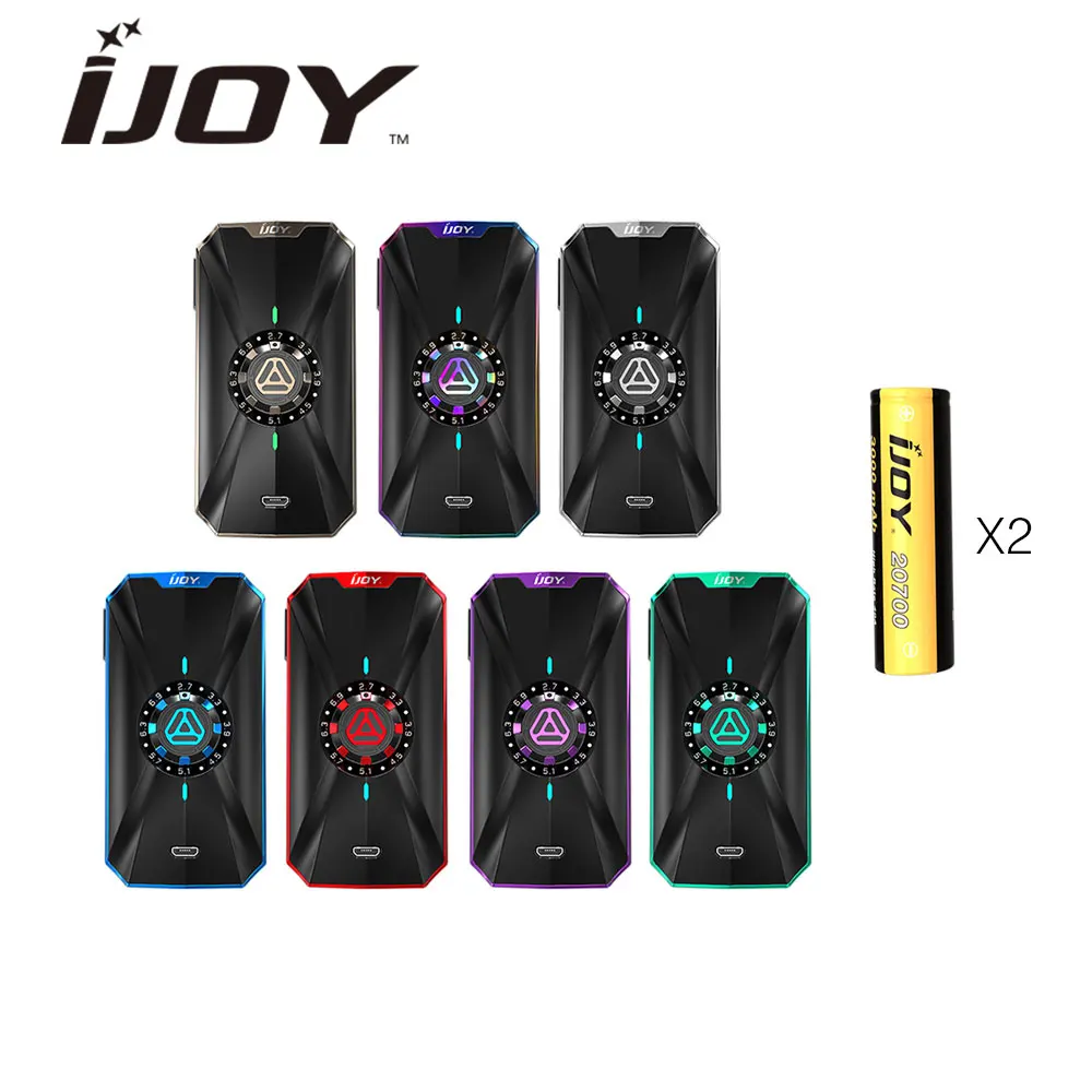 

6000mAh IJOY Zenith 3 Box MOD VV Mode E-cigarette Mod with Dual 20700 Battery & 360W Max Output 16 Voltage Levels Vape E-cig MOD