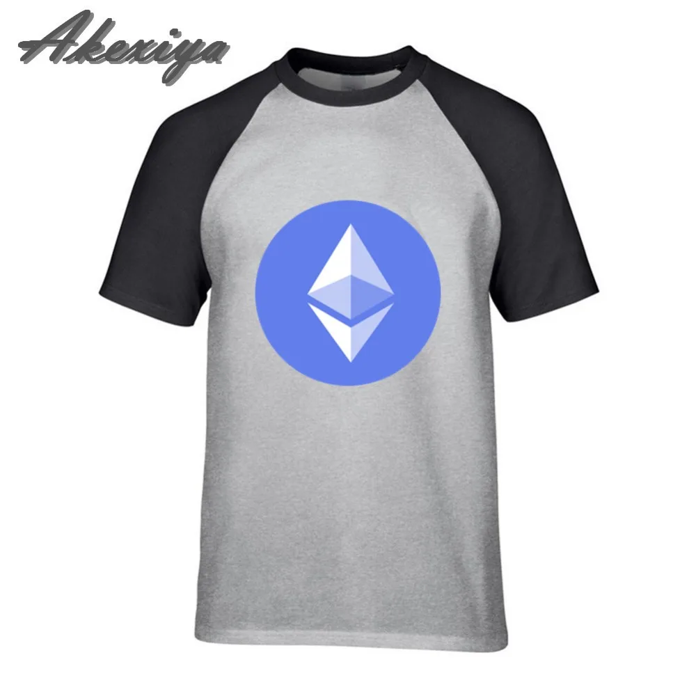 Ethereum logo tee shirt homme Awesome bitcoin t shirt Custom Plain T Shirt O-Neck Polera Hombre Fashion Style Original Men tops Ethereum logo tee shirt homme Awesome bitcoin t shirt Custom Plain T Shirt O-Neck Polera Hombre Fashion Style Original Men tops