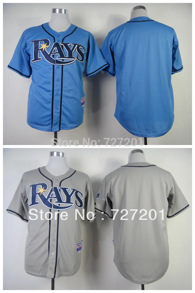 Free Shipping Wholesale Men's Baseball Shirts Cheap Tampa Bay Rays