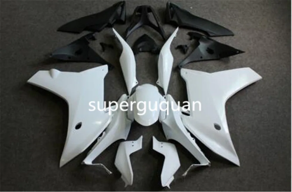Для Honda CBR600F CBR 600F 2011 11 Неокрашенный комплект белой обшивки Кузов ABS мотоцикл