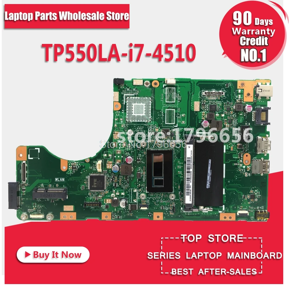 

TP550LA GM -I7-4510 CPU-4G RAM Motherboard For ASUS TP550L TP550LJ TP550LN TP550LA Notebook notebook motherboard mainboard