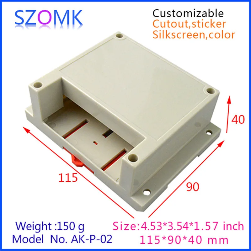 szomk electronics plastic enclosure for pcb junction box din rail enclosure control box szomk outlet boxes instrument enclosure box project box plastic housing  (1).jpg