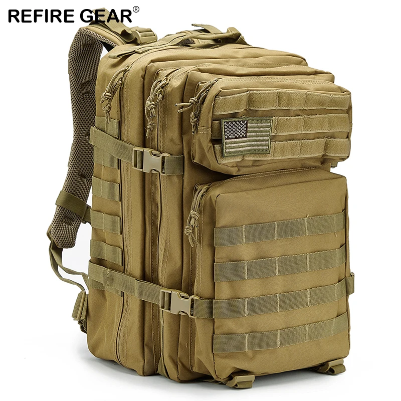 Рюкзак Refire Gear водонепроницаемый армейский рюкзак большой емкости для походов