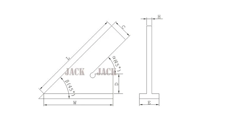 base protractor 45-2TB