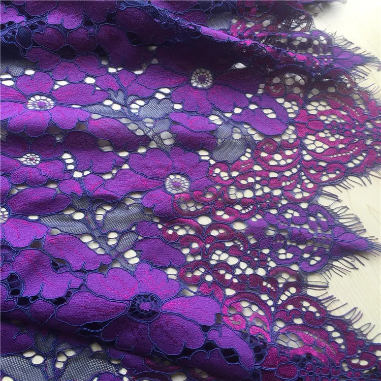 LASUI 1,5 м* 1,5 м = 1 шт. Новое высококачественное 7 цветов шнур кружево с ресничками ткань французское кружево для diy свадебное платье аксессуары C0188