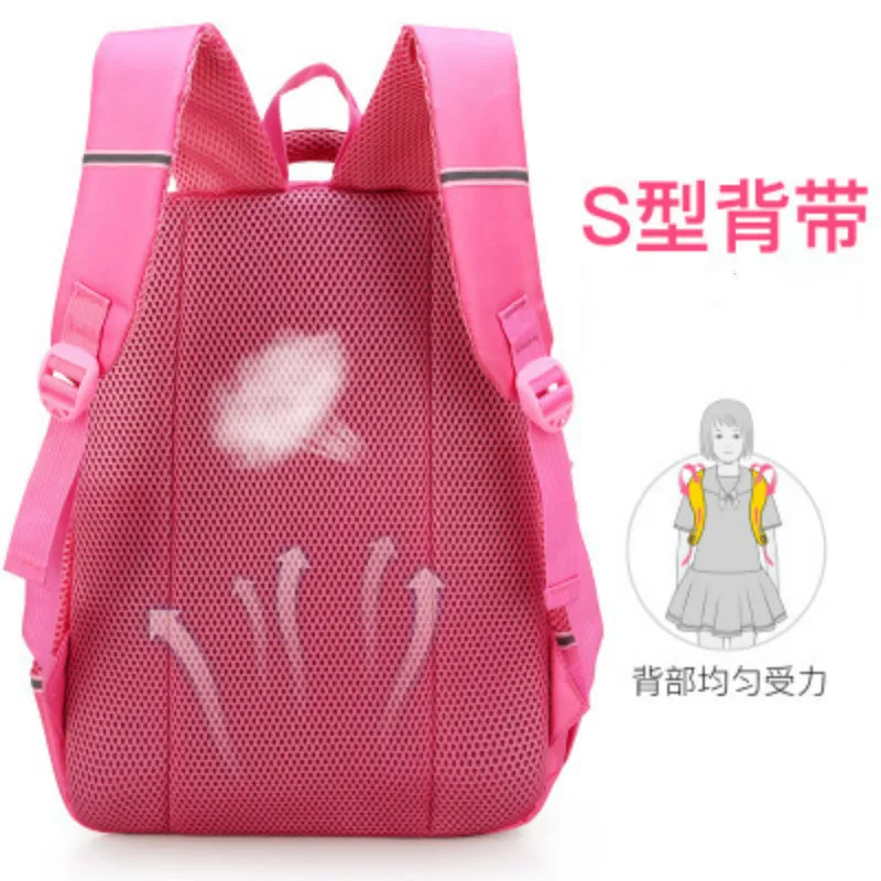 2018 لطيف الفتيات الظهر المدرسية للأطفال حقيبة الأطفال حقيبة مدرسية s الفتيات القط الكرتون على ظهره حقيبة مدرسية للأطفال Mochila اجتماعيون