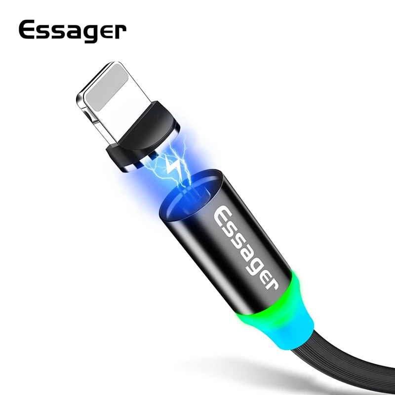 Goede Essager Magnetische Kabel Voor iPhone Magneet Charger Usb kabel Voor iPhone XS Max XR X 8 7 6 6 s 5 5 s SE Data Opladen Lading Cord