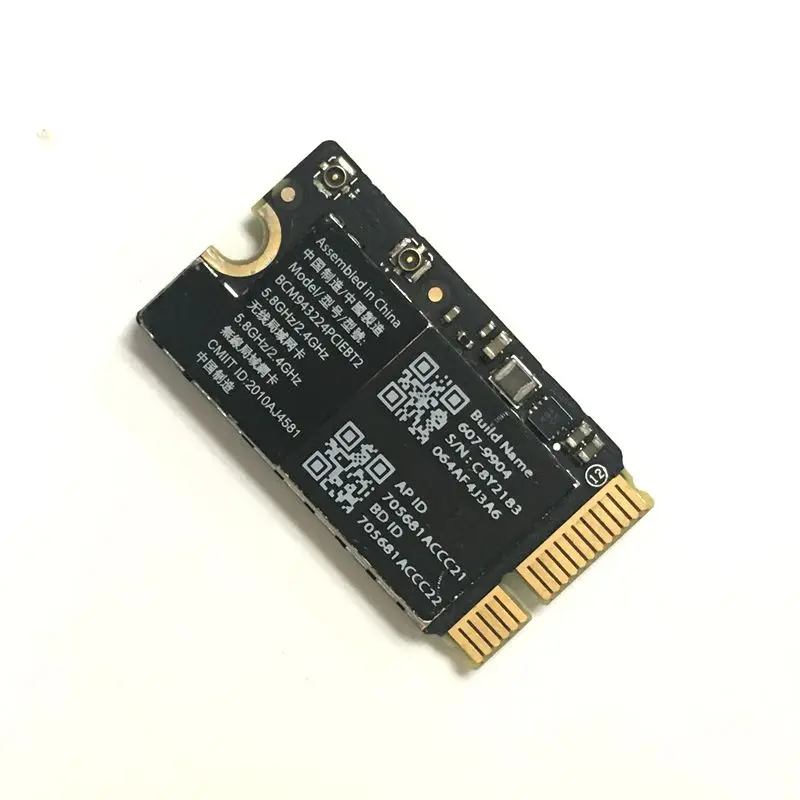 Wi-fi Bluetooth карта BCM943224PCIEBT2 для apple MacBook Air 13 &quotA1369 2010 2011 MacBookAir 11&quot A1370 A1465 2012 |