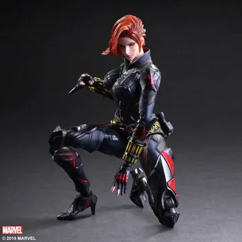 

PLAY ARTS 27cm Black Widow Action Figure Model Toy