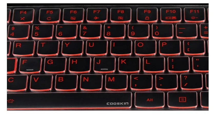 Прозрачный чехол-клавиатура из ТПУ для ноутбука lenovo Legion Y530 Y7000 Y7000P Y540