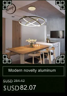 Современный Алюминиевый Кулон Арт Деко огни окрашенный свет светодиодный 220 V лампа для спальни гостиной ресторан отель кабинет