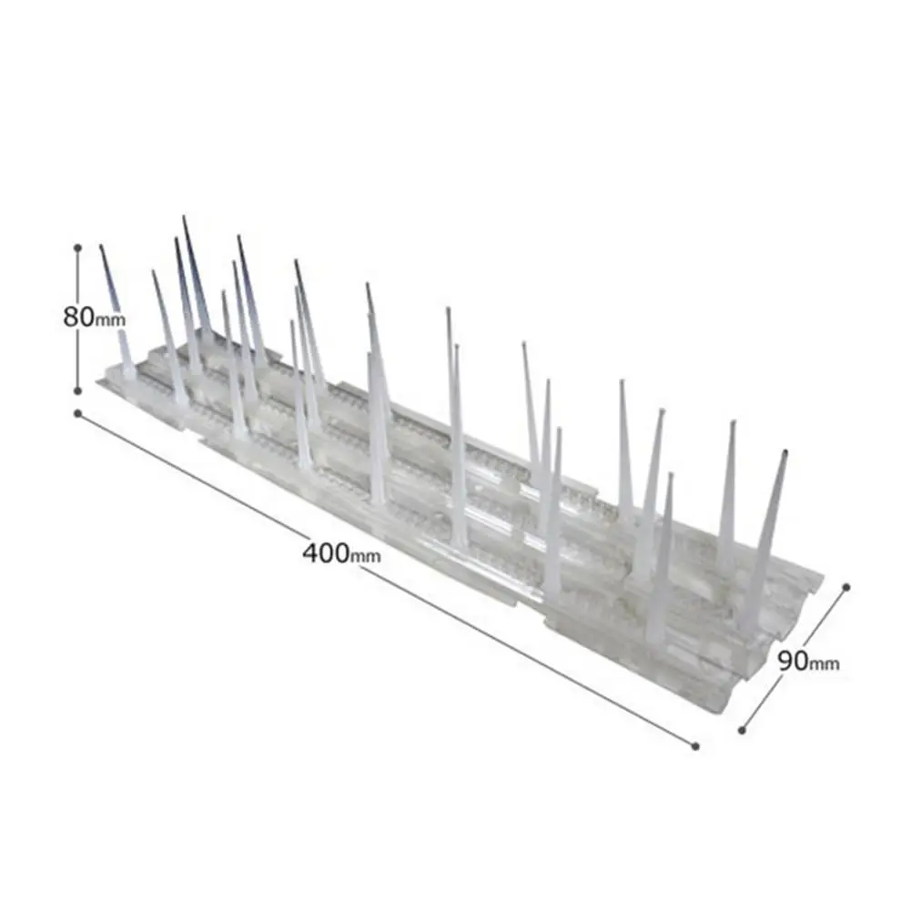 3 шт 4 м пластиковые птицы и шипы для отпугивания голубей Анти Птица анти голубь Спайк для избавления голубей и отпугивания птиц борьба с вредителями