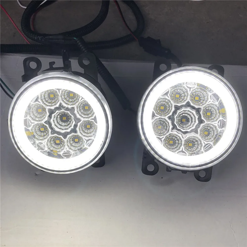 

Angel Eyes High Brightness front bumper Car Light Assembly Fog Lamp For Nissan Navara Note Pathfinder Pixo Armada Interstar .
