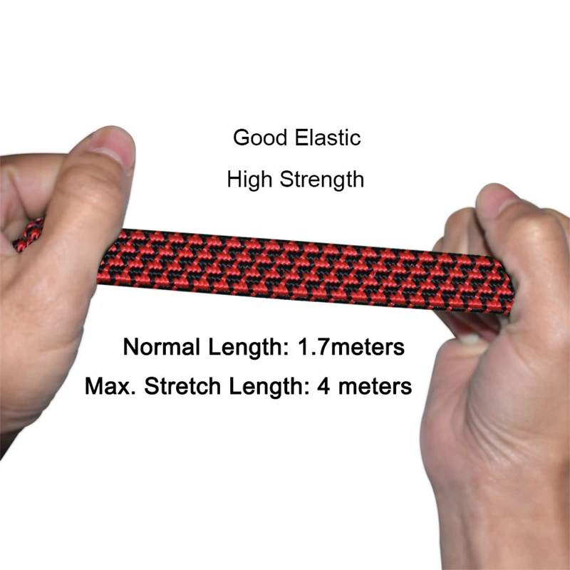 Strong Elastic Cord Rope Tie Down Belt Cargo Luggage Lashing Straps Fix For Motorcycle Bike SUV Car Roof Cargo Outdoor Camping, cargo straps, luggage strap, cargo tie down strap, tie down straps, lashing strap, elastic belt, elastic binding rope, trunk elastic belt