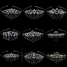 Stonefans Moon свадебные туфли со стразами и жемчугом Корона сердце Корона Pageant посеребренные Для женщин дети Тиара повязка Интимные аксессуары