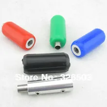 4 шт смешанных цветов 22 мм тату силиконовая ручка крышки с сердечником трубы для Набор насадок для нанесения татуировок SGR22-4