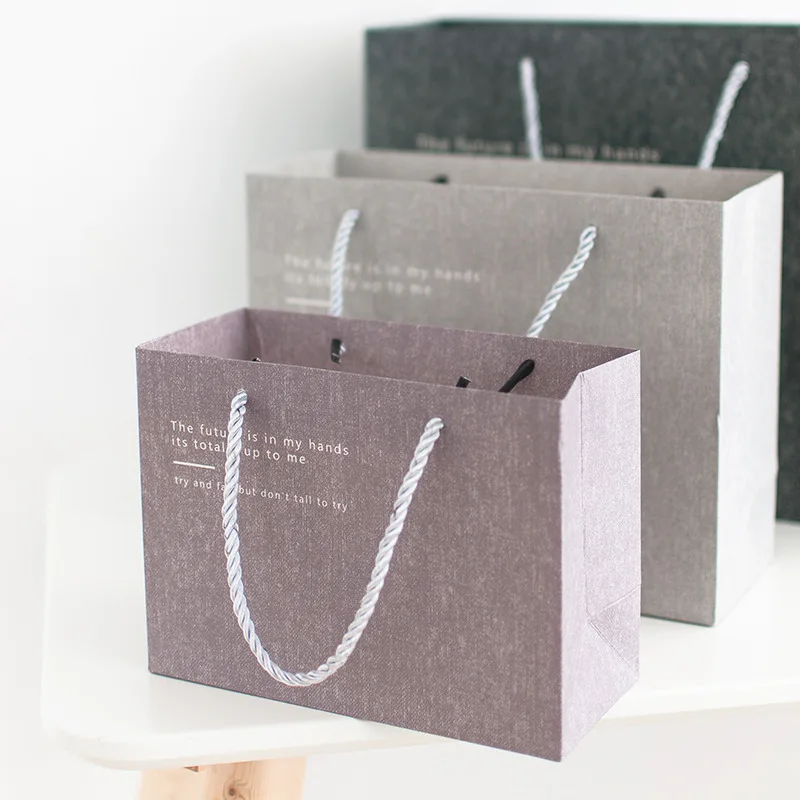 Creative Paper Gift Bag Business Shopping Packing Party Decoration wedding box for Christmas paper tote bag | Дом и сад