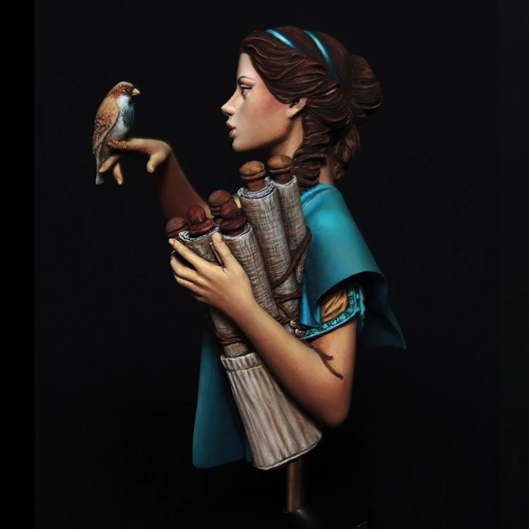 

1/10 Resin Model Building Kit Bust Haibaxia goddess