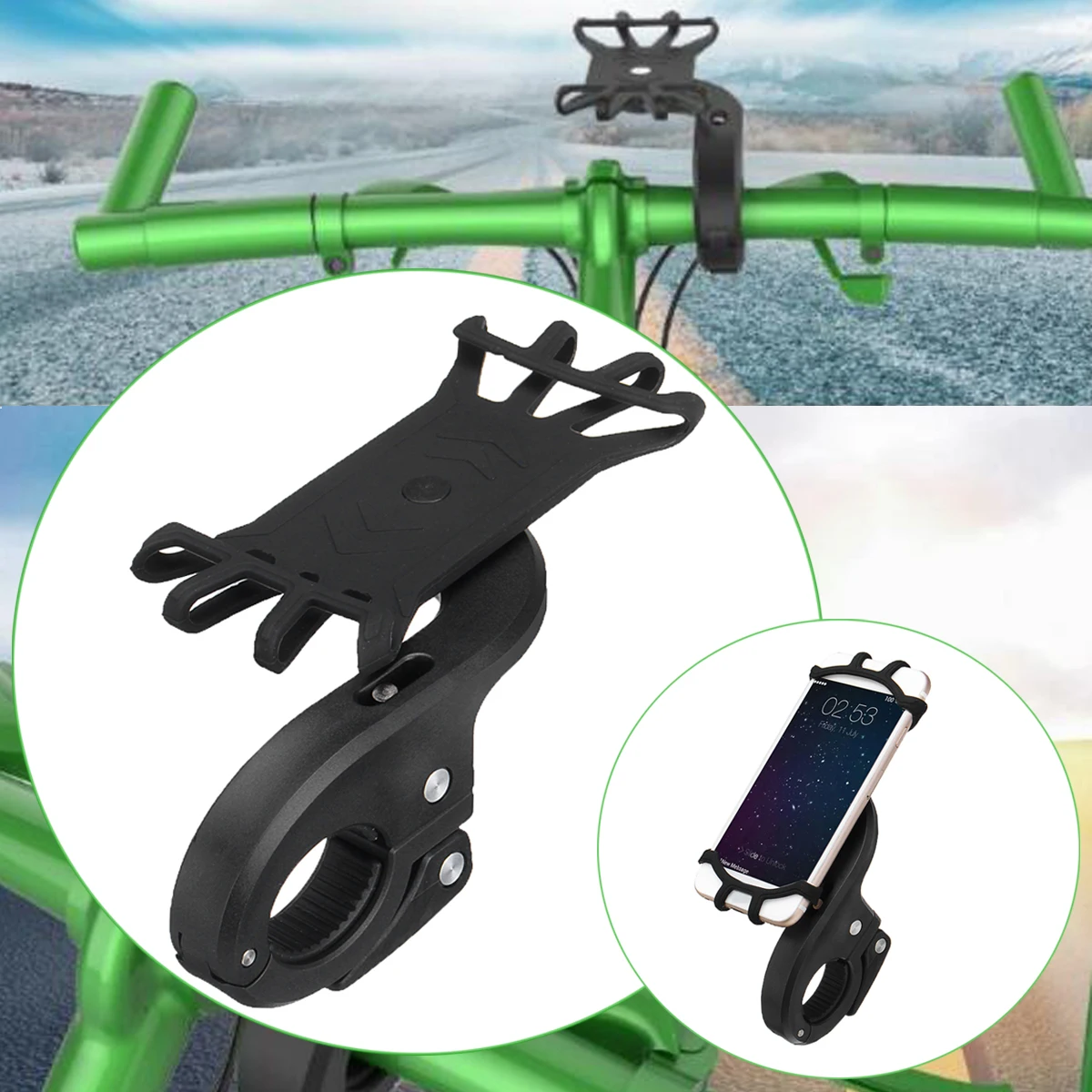 Universal Anti Slip 360 Degree Rotation Bike Bicycle Holder Bicycle