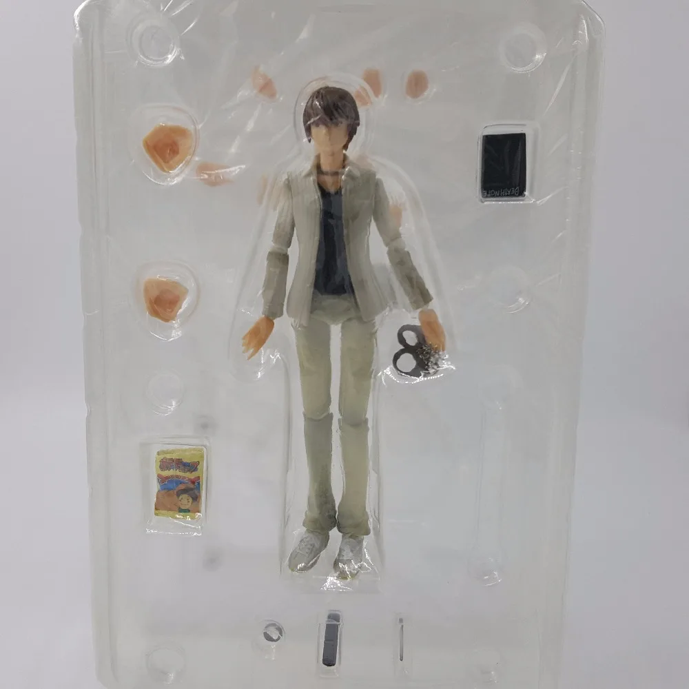 Экшн фигурки Yagami Light Ryuuku Figma Коллекционная модель игрушки из ПВХ 160 мм|Игровые и