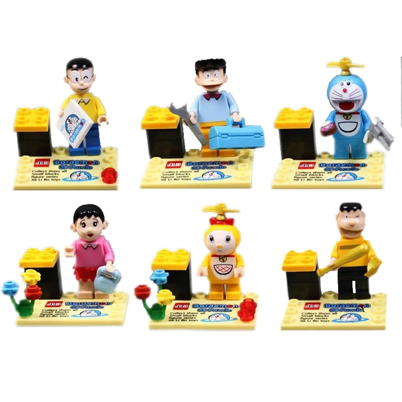 

Doraemon Dorami Series Cat Building Blocks Collection Action Toy NO BOX
