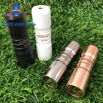 

e cigarette Elthunder Mod V3 18650/20700 battery 24mm Red copper mechanical mod vaporizer box mod fit 510 thread Atomizer RDA
