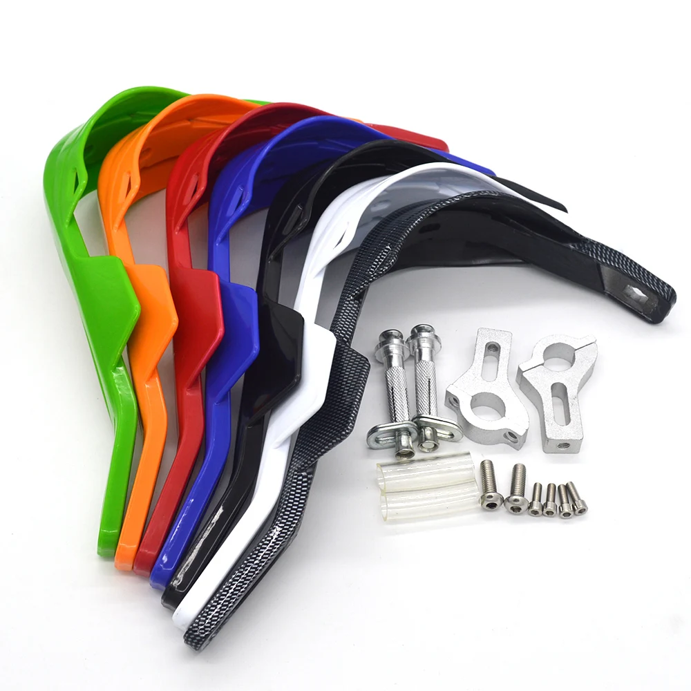 FLYPIG Dirt Bike Scooter ATV Motorcross Motorcycle Universal 7//8 22mm Handguard Hand Guards Brush Bar Protection For Yamaha TTR230 TTR250 WR250R WR250F