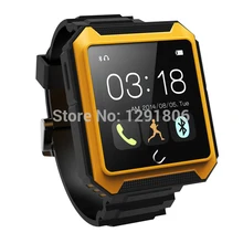 Waterproof Watch Android Smart Phone Watch Shockproof Smart Wristwatch with passometer/call reminder/message reminder/Dustproof