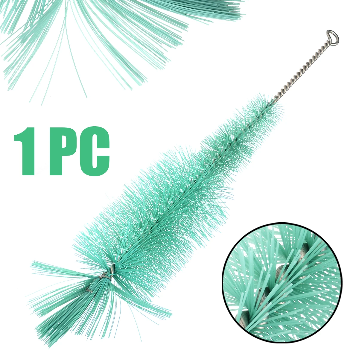 1pc New Nylon Baby Feeder Wine Bottle Brush Long Cup Glass Pipe Bottle Washer Kitchen Reusable Washing Cleaner Tool