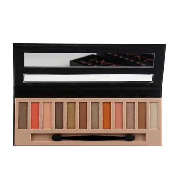 

1 pc 12 Colors Shimmer Or Matte Eyeshadow Makeup Long Lasting Eye Shadow Natural Eyeshadow Naked Cosmetics With Brush