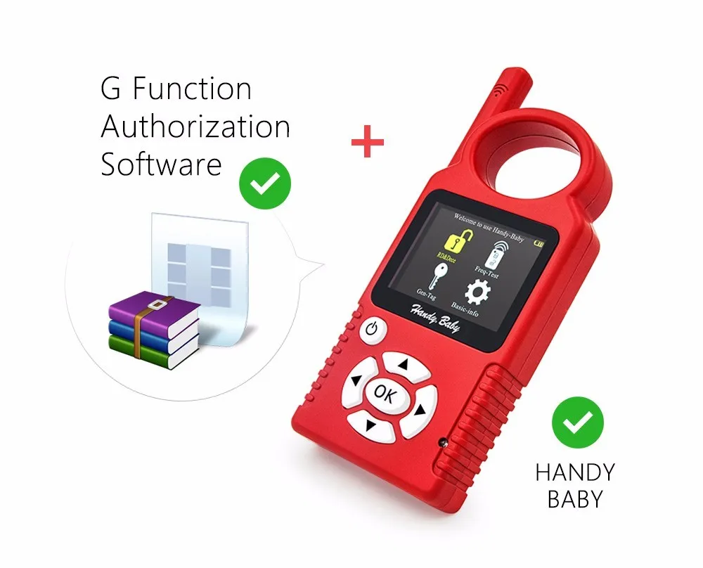 Удобный детский ручной ключи копия Авто ключевой программер для 4D/46/48 фишек плюс G Chip Copy авторизация функций