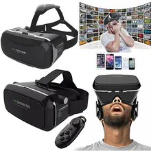 VR 3D Gafas de Realidad Virtual montado-Diadema Auricular con Cabeza y nfc etiqueta para 4.0-6.0 pulgadas google iphone 6 6s samsung C