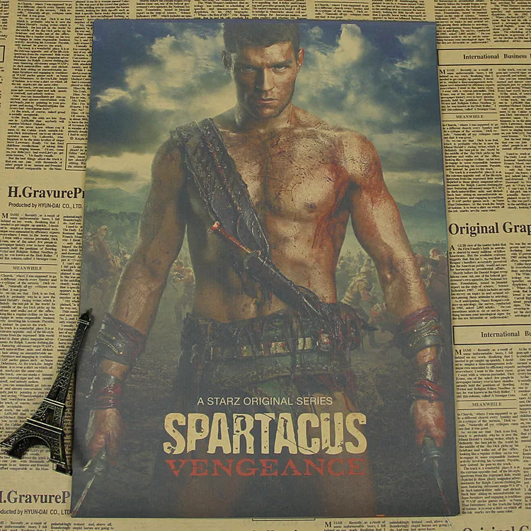 

Spartacus Roman Amphitheater Movie Poster/wall sticker /Kraft Poster