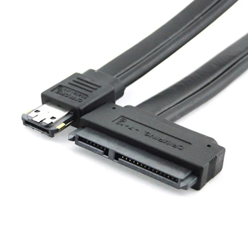 Кабель питания ESATA USB 2 0 combo к 22Pin SATA для 5 &quot3 5&quot жесткого диска двойной мощности 12