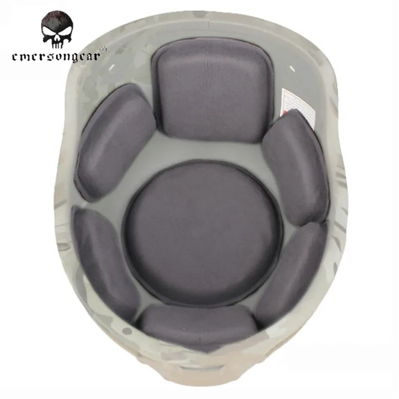 

EMERSON ACH MICH Hemet Accessories Airsoft Combat Helmet Pad Set EM8989 Grey