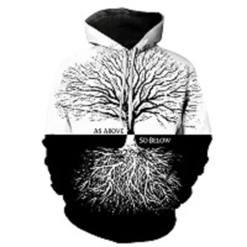 

2019 New Sweatshirt Men autumn winter Cool Design 3D Print Fashion Sweatshirts hooded Pullover Men Hip Hop Sweatshirt