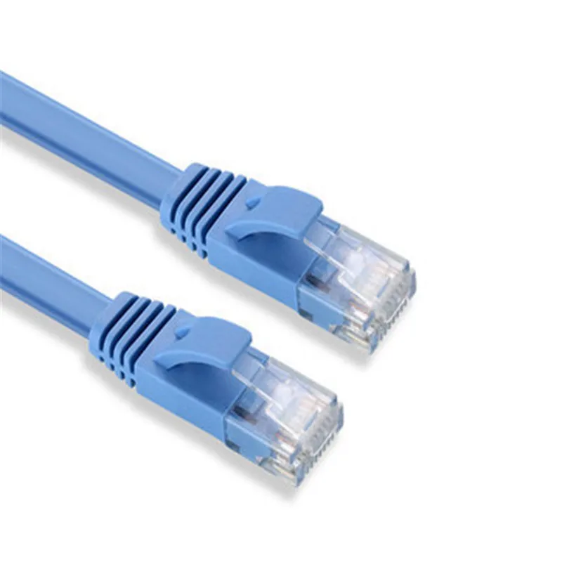 

Six types of flat wire Flat jumper Pure copper unshielded network jumper oxygen-free copper cat6 HRP17