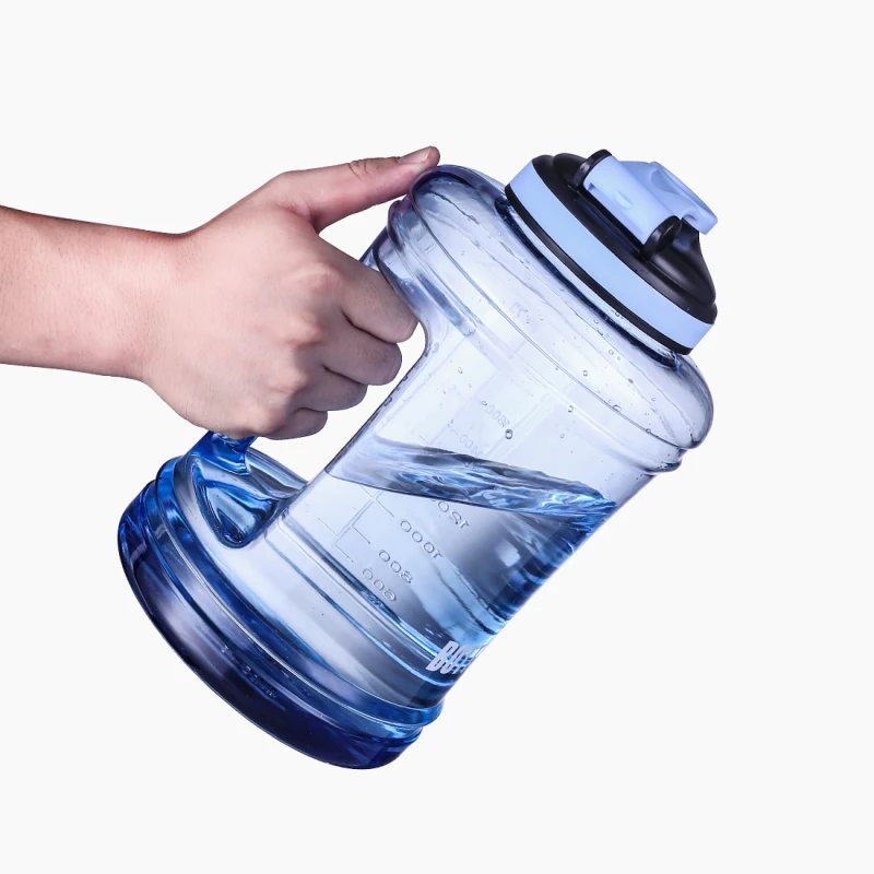 

Large Water Bottle 2.5L Big Gym Bottle Water Training Camping Running Outdoor Gym Sports Fitness BPA Free With Handle My Bottle