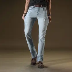 2019 новое прибытие хорошее качество мужские стрейч джинсы по горячей продаже Длинные