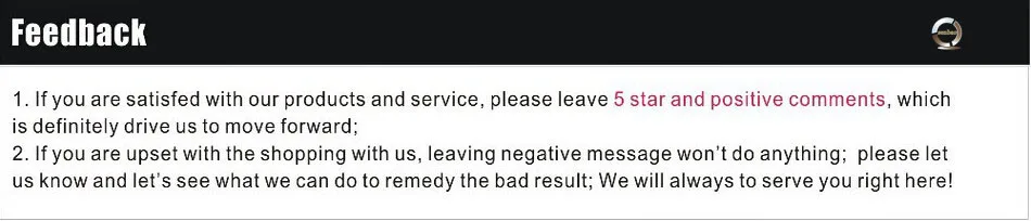 feedback