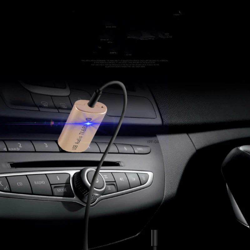 Беспроводной bluetooth передатчик аудиоприемник 4 2 стерео 3 5 мм usb адаптер aux для