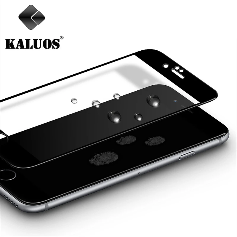 

KALUOS 2.5D 9H Tempered Glass Screen Protector For iPhone X 6 7 8 Plus iphone7 High Quality Mobile Phone Guard Film