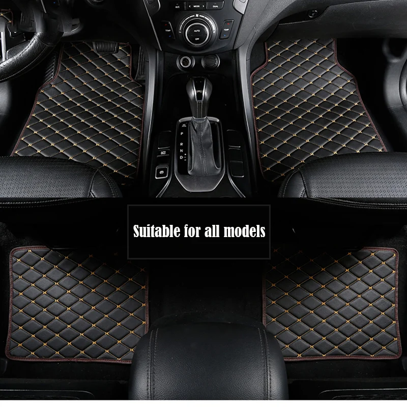 

Universal Car Floor Mat for Honda Jazz Honda Accord 2003-2007 2018 Fit Civic City Crv Car Accessories