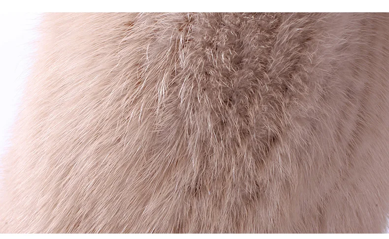 Winter hats Real Mink Fur Fat For Women Knitted Natual fur Beanies Female Thick Warm With Hat Fox Fur Pompom RC1349 (9)