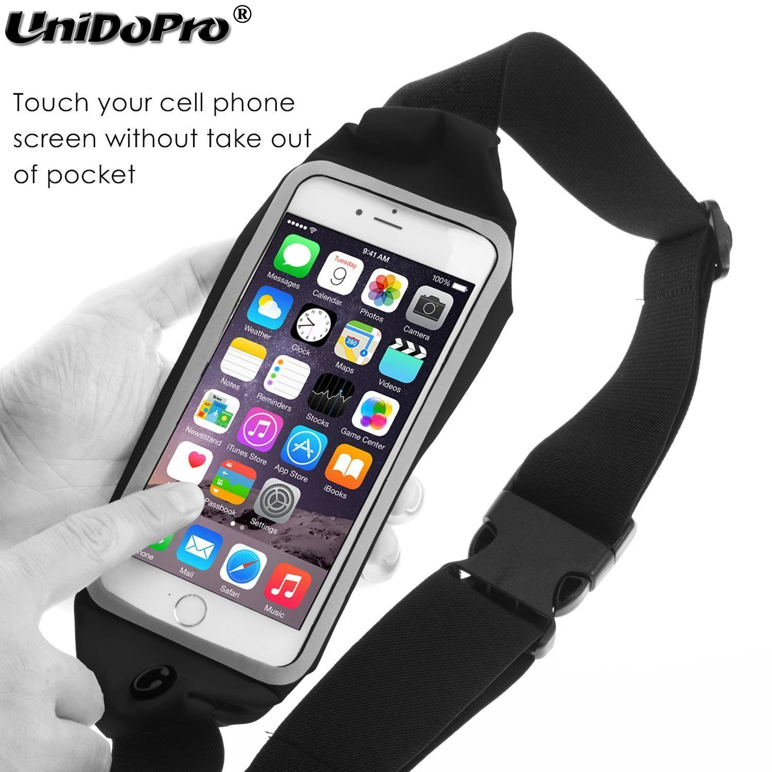 Waterproof Sport Running Fitness Pouch Case for iPhone 11 Pro Max X XR XS Max 8 7 6 6S Plus Phone Waist Bag Cover