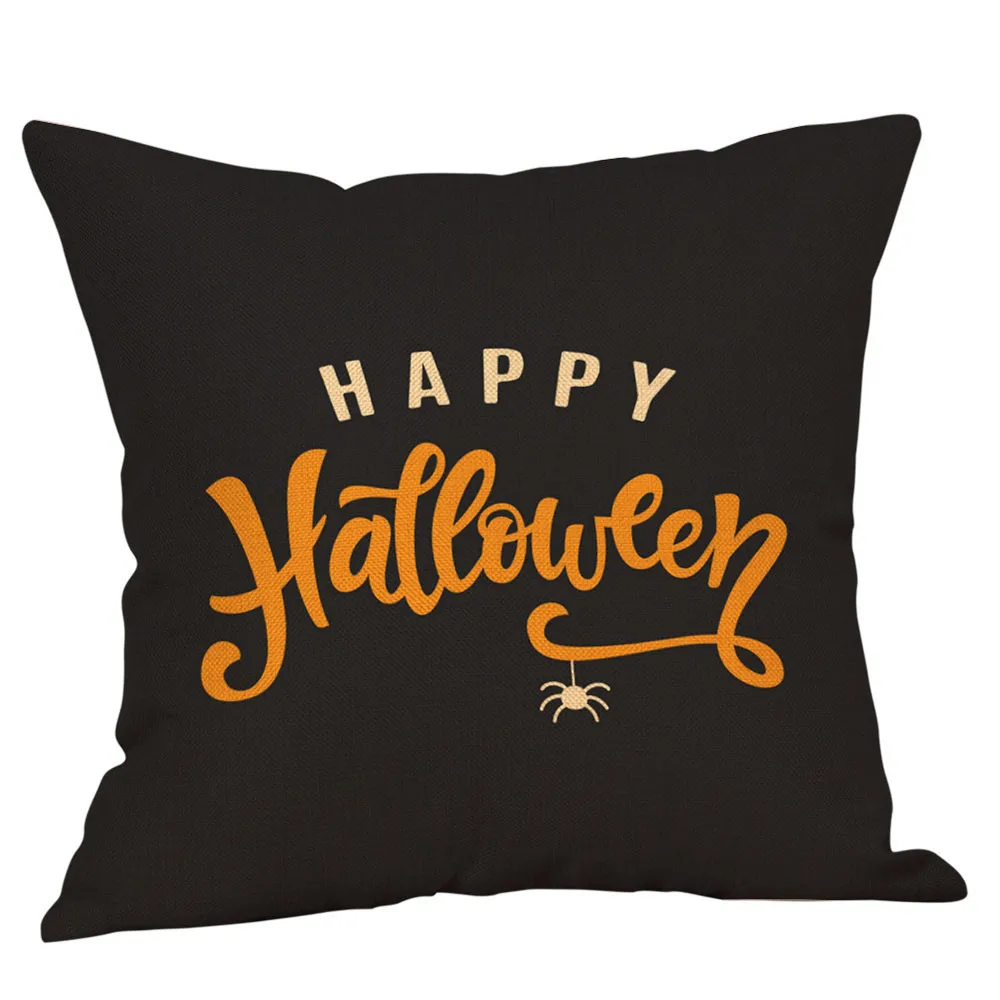 ISHOWTIENDA Happy Подушка на Хэллоуин наволочки льняные диванные наволочки домашний Декор Горячая Распродажа - Цвет: G