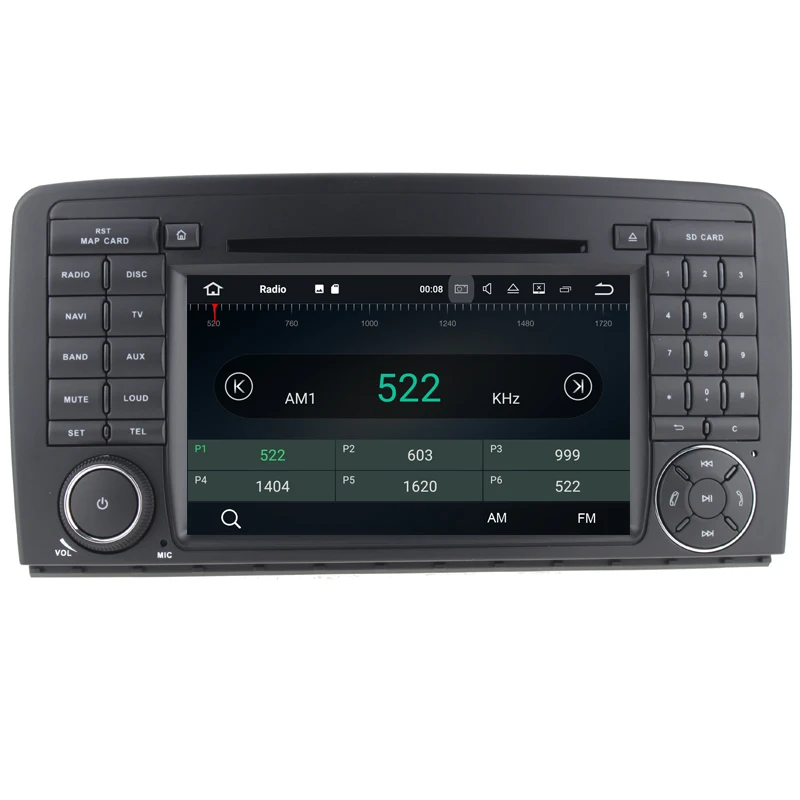 Sale HIFIF Android 7.1 Car GPS Navigation DVD for Mercedes Benz R Class W251 R280 R300 R320 R350 R500 W Radio BT WIFI 1024*600 Screen 1