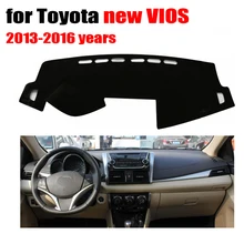 Накладка на приборную панель автомобиля коврик для TOYOTA new VIOS 2013 до лет левосторонний dashpad dash коврики аксессуары для приборной панели