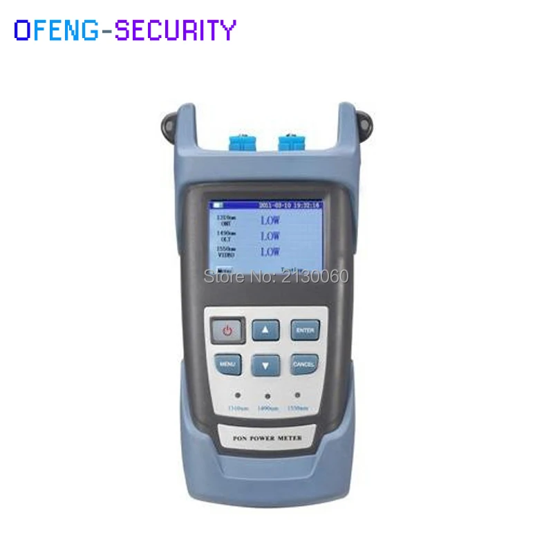 

RY3201 high precision PON optical power meter universal joint of LCD display PON FTTH handheld optical power meter