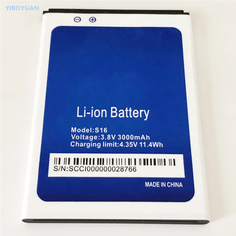 

3.8V 3000mAh For HOMTOM S16 S16Pro S17 Battery